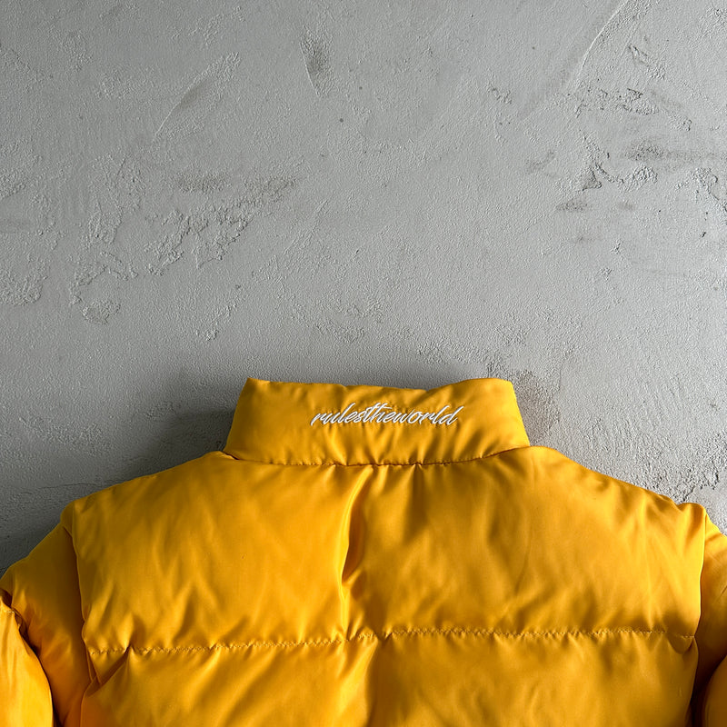 Jaqueta Corteiz "Dark Yellow Bolo Jacket"