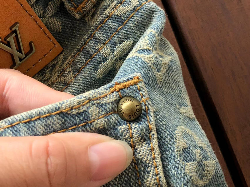 Calça Jeans Louis Vuitton Monogram Pants