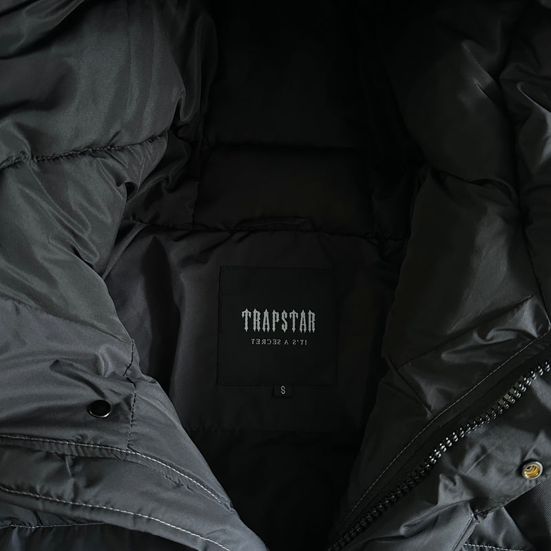 Jaqueta Trapstar "Decoded Arch Puffer-Black Gradient"