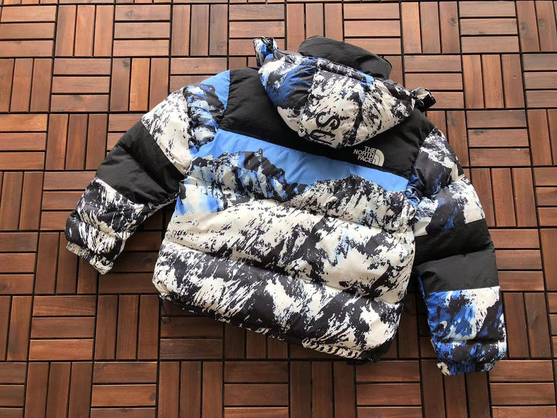 Jaqueta The North Face x Supreme "Mountain Baltoro Jacket Puffer Blue"