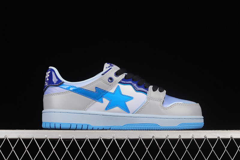 A Bathing Ape Bape SK8 Sta Low Blue