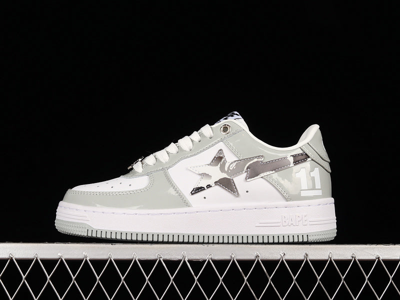 A Bathing Ape Bape Sta Low Camo Grey