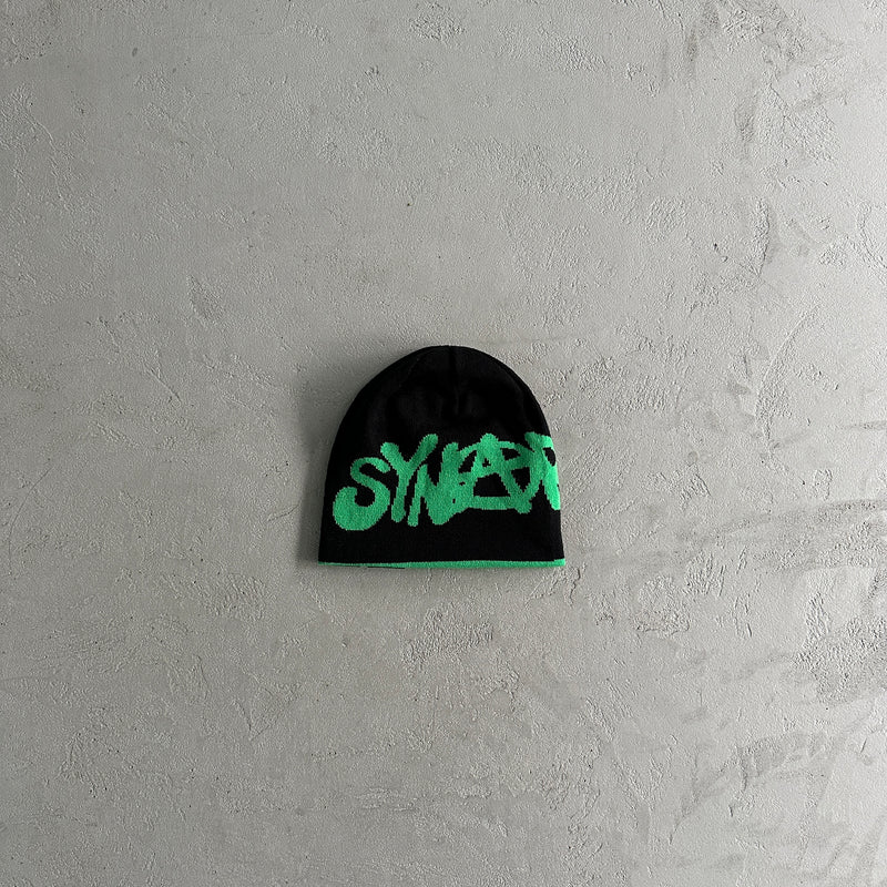 Touca Syna World “Synarchy Reversible Green Beanie hat" (Dupla Face)