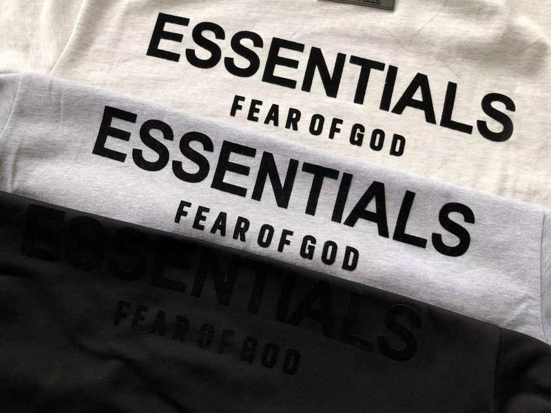 Camiseta Fear of God Essentials "Dark Oatmeal Grey"