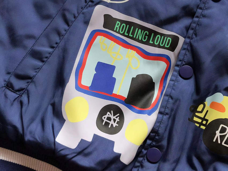 Jaqueta Travis Scott "Rolling Loud New York MERCH Jacket"