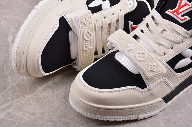 Louis Vuitton LV Trainer Cream Black