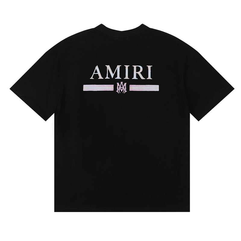 Camiseta Amiri Bar Black Logo