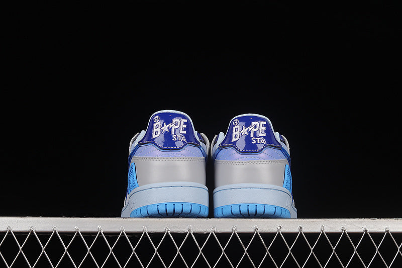 A Bathing Ape Bape SK8 Sta Low Blue