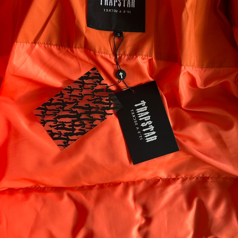 Jaqueta Trapstar "Hyperdrive Technical Puffer Jacket Orange"