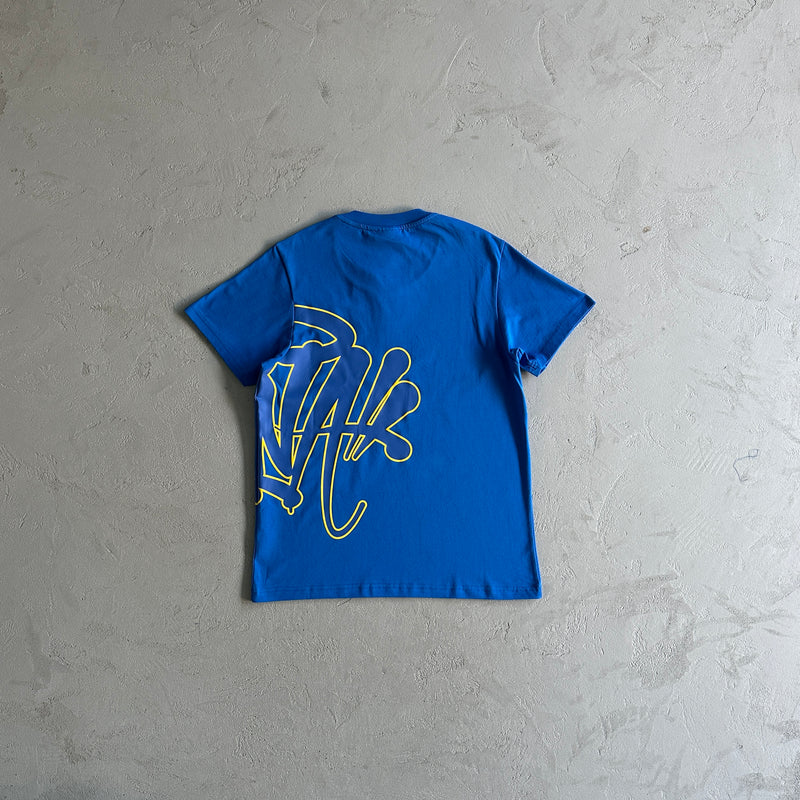 Conjunto Syna World "Sy Logo Tee Cobalt Blue"