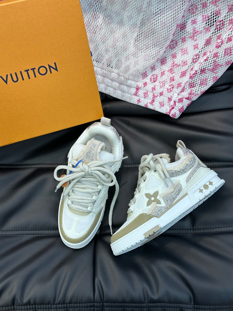 Louis Vuitton LV Skate Sneaker Beige White