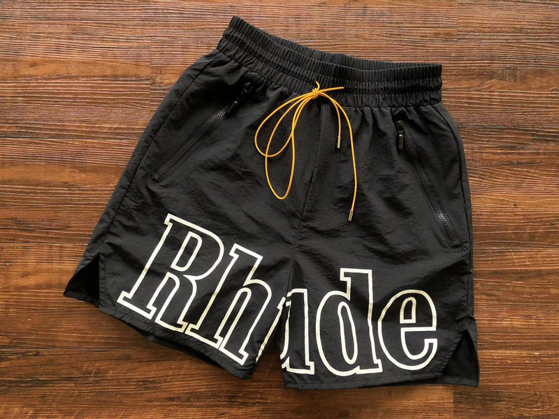 Bermuda Rhude “RH Logo Shorts Black/White”