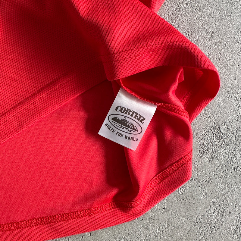 Camiseta Corteiz Alcatraz  "Football Jersey Red"