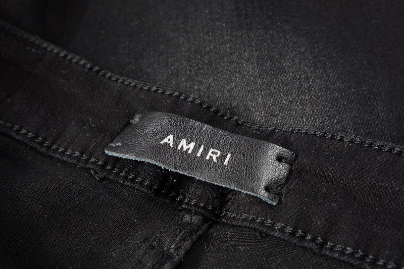 Calça Jeans Amiri Ultra Suede MX1 'Aged Black'