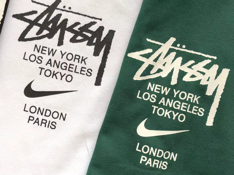 Camiseta Nike x Stussy "London Paris Green”