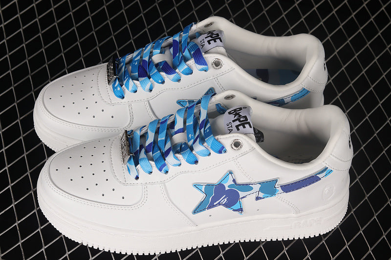 A Bathing Ape Bape Sta Low Camo Blue