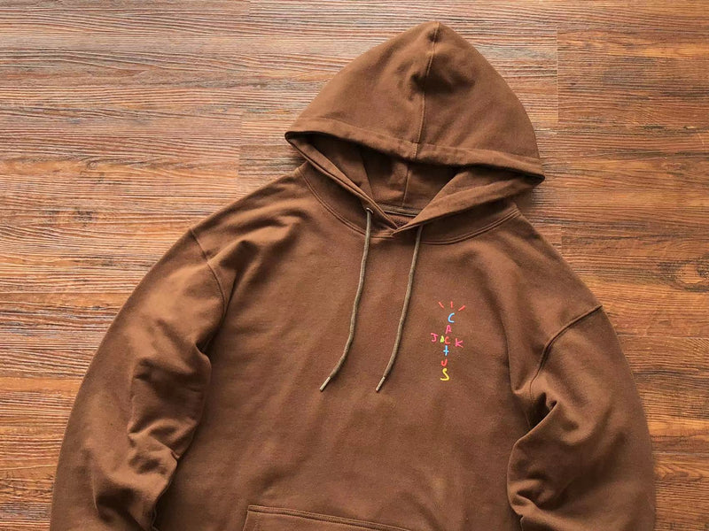 Moletom Cactus Jack x McDonalds Brown Hoodie Smile