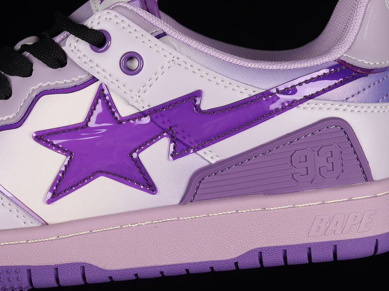 A Bathing Ape Bape SK8 Sta Low Purple