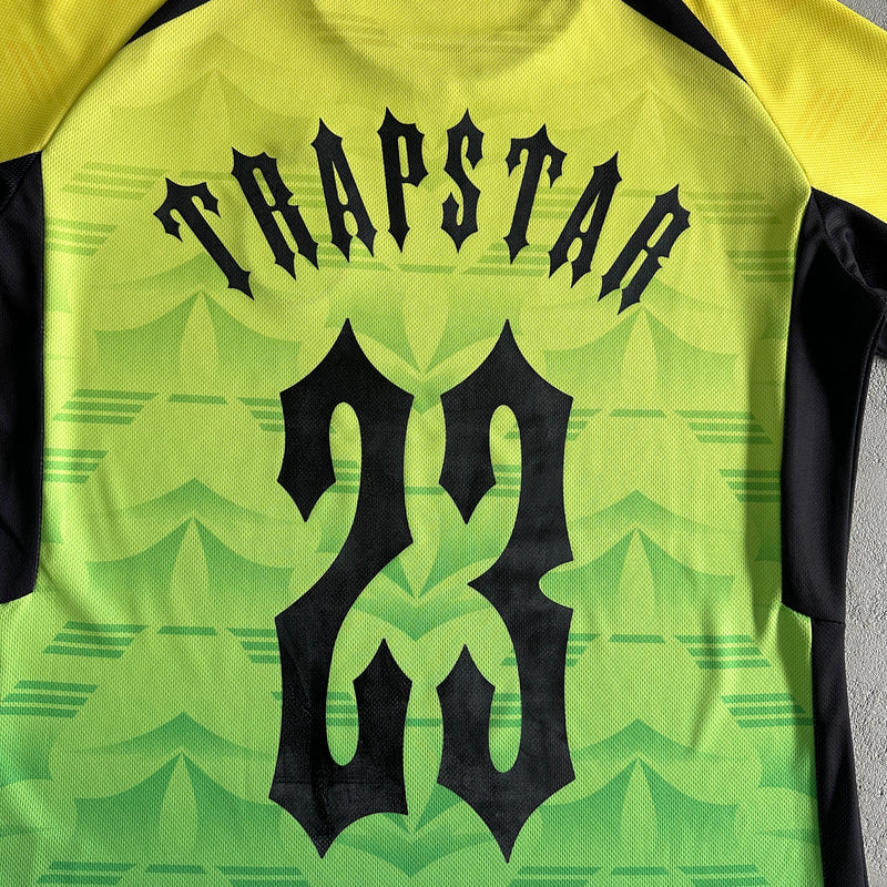 Camiseta Trapstar "Irongate Carnival Edition Football Jersey Yellow"