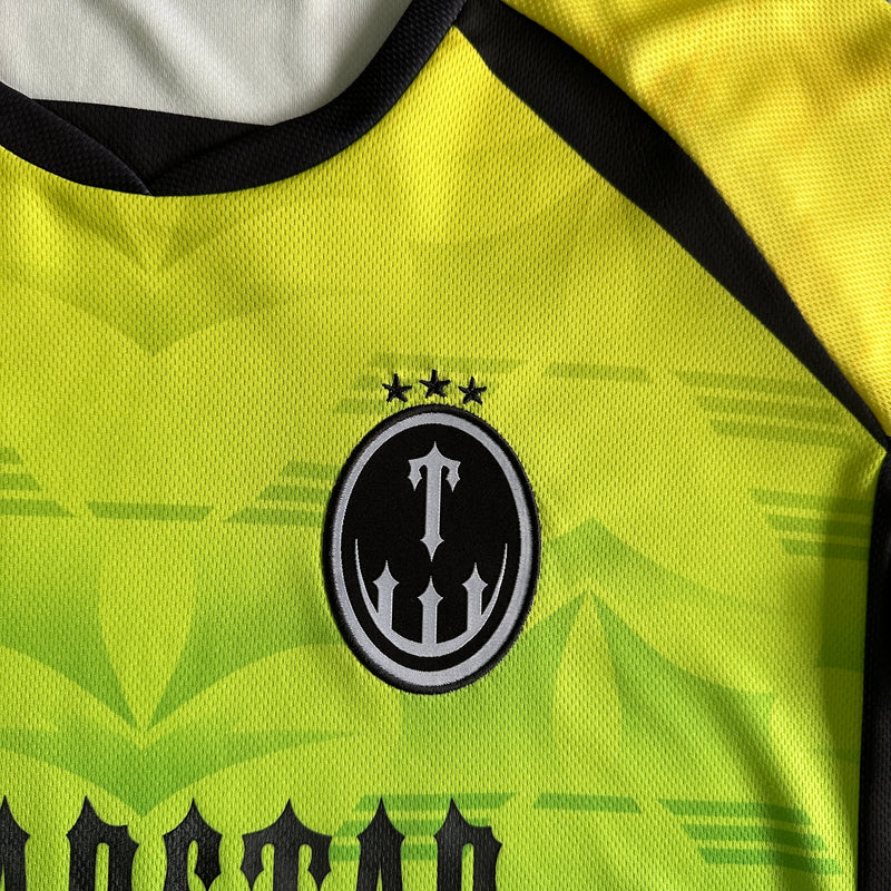 Camiseta Trapstar "Irongate Carnival Edition Football Jersey Yellow"