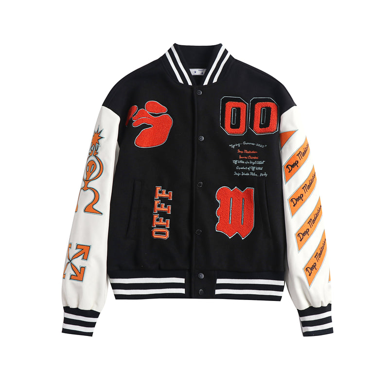 Jaqueta Off-White Abloh Viking Orange