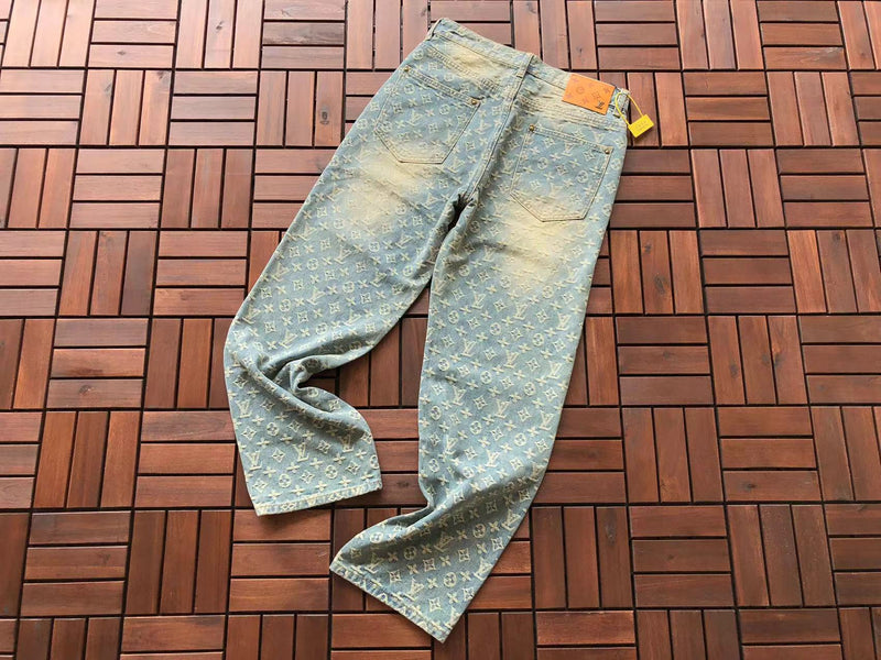 Calça Jeans Louis Vuitton Monogram Pants