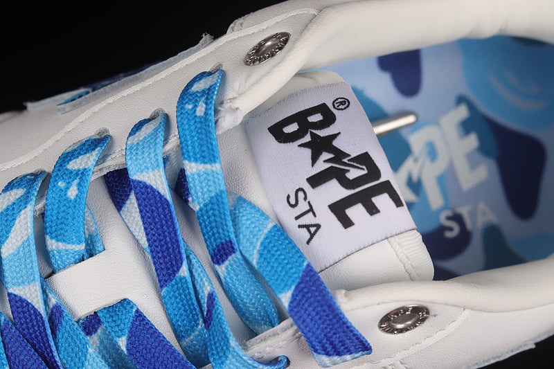 A Bathing Ape Bape Sta Low Camo Blue