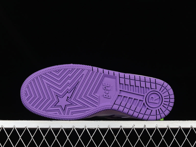 A Bathing Ape Bape SK8 Sta Low Purple