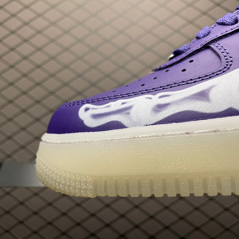 Nike Air Force 1 QS Purple Skeleton