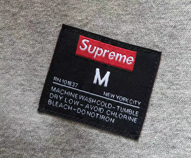 Moletom Supreme Kanji Logo Grey