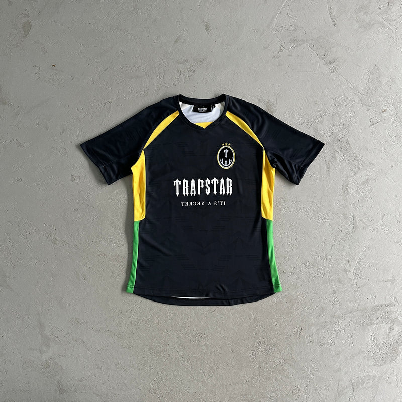 Camiseta Trapstar "Irongate Carnival Edition Football Jersey Black"