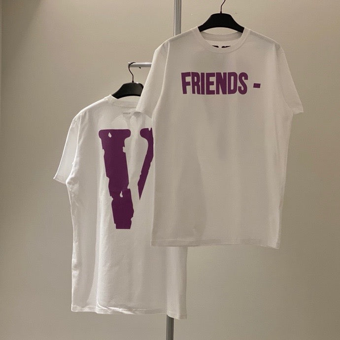 Camiseta Vlone "Staple White/Purple"