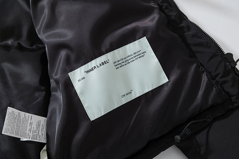 Jaqueta Off-White Quotes Puffer Jacket