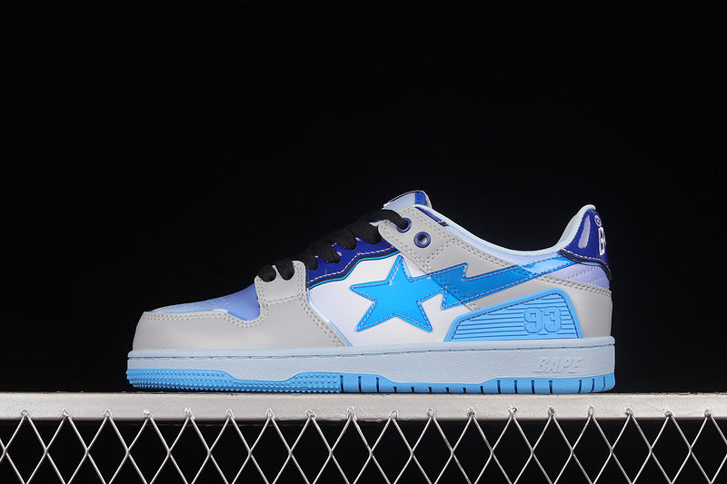 A Bathing Ape Bape SK8 Sta Low Blue