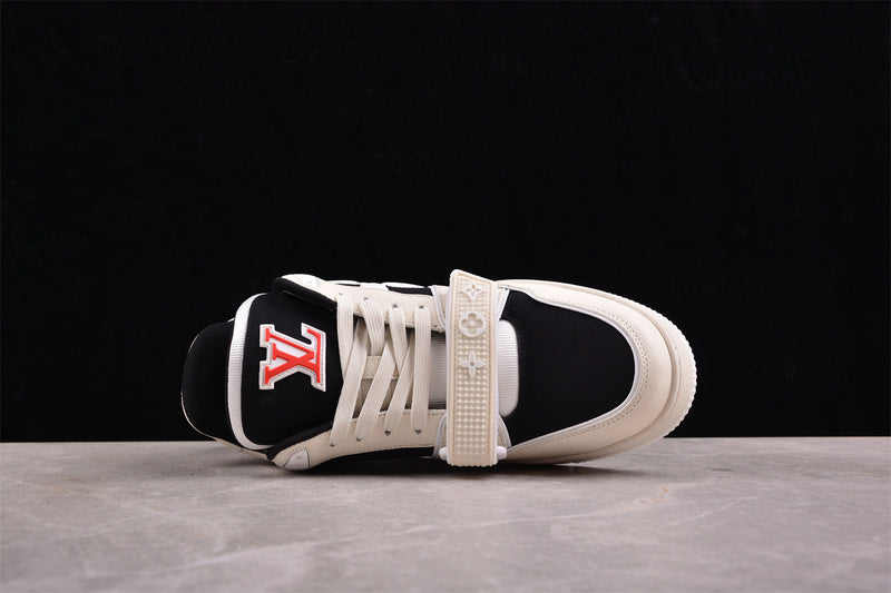 Louis Vuitton LV Trainer Cream Black