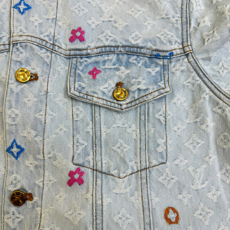 Jaqueta Jeans Louis Vuitton Monogram Ready To Wear