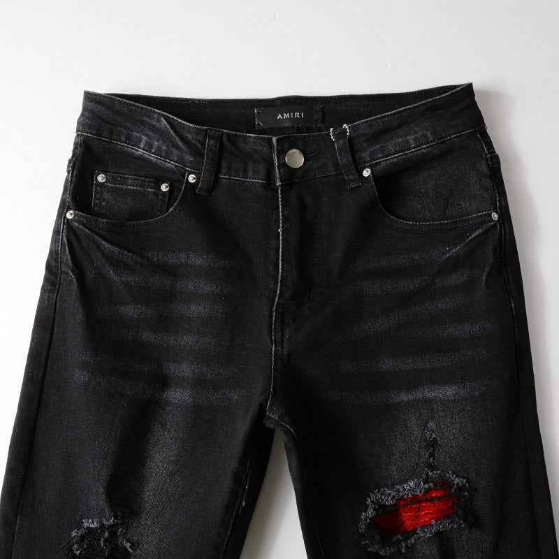 Calça Jeans Amiri Ultra Suede MX1 'Aged Black'