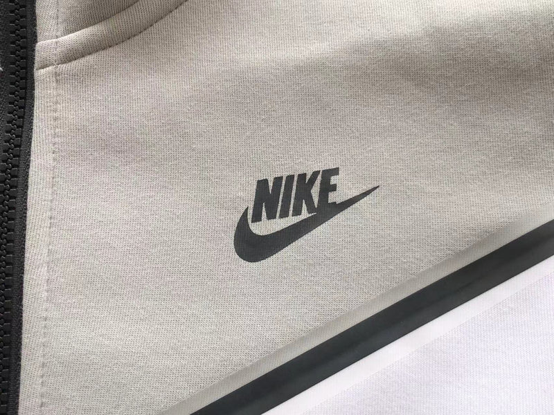 Jaqueta Nike Tech Fleece "White/Gray"