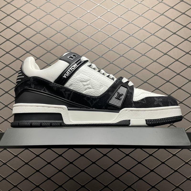 Louis Vuitton LV Trainer Black and White