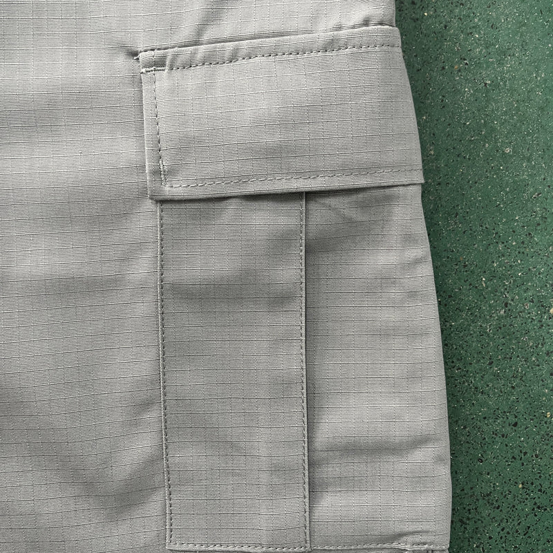 Bermuda Corteiz Grey Cargo Shorts