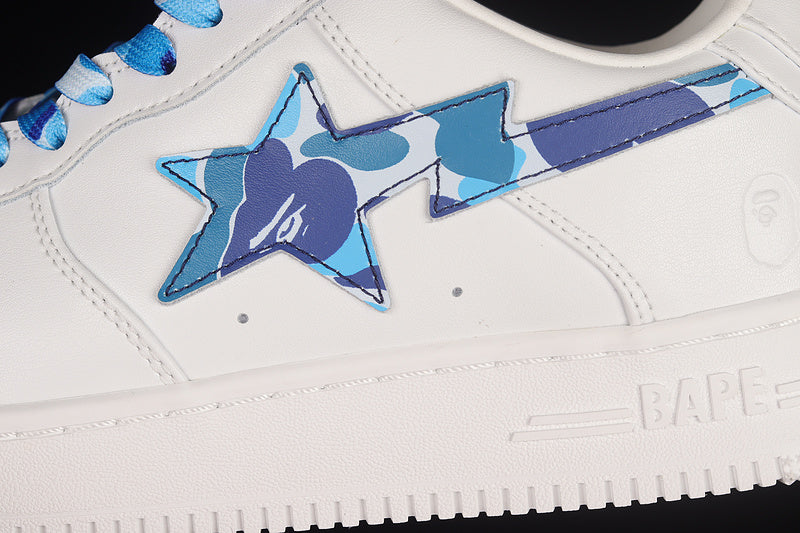 A Bathing Ape Bape Sta Low Camo Blue