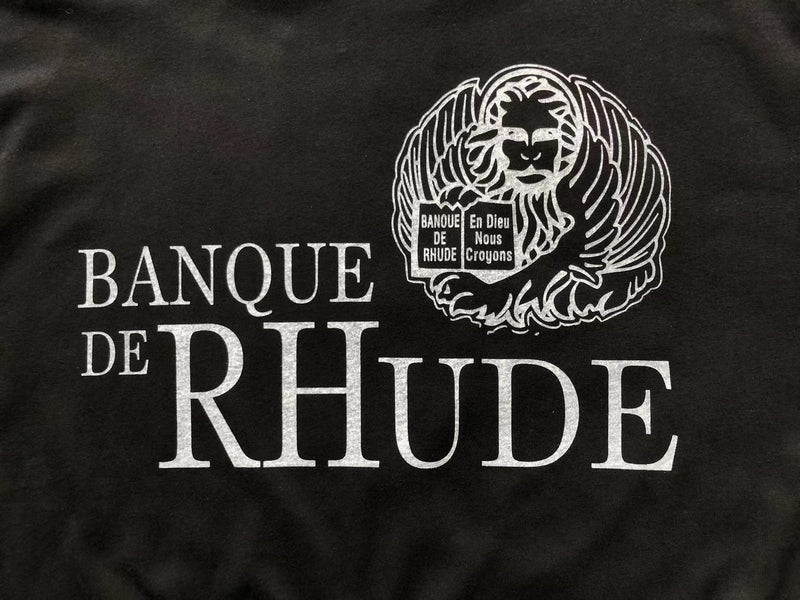 Camiseta Rhude Banque Black