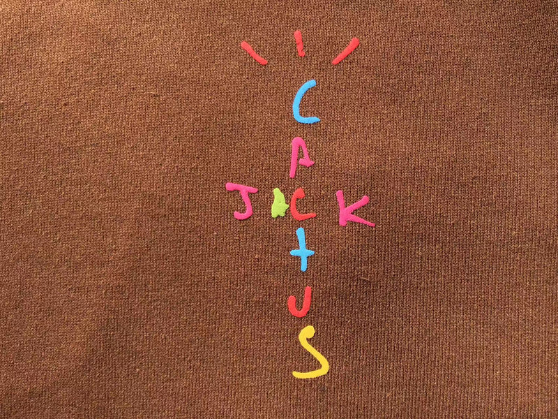 Moletom Cactus Jack x McDonalds Brown Hoodie Smile