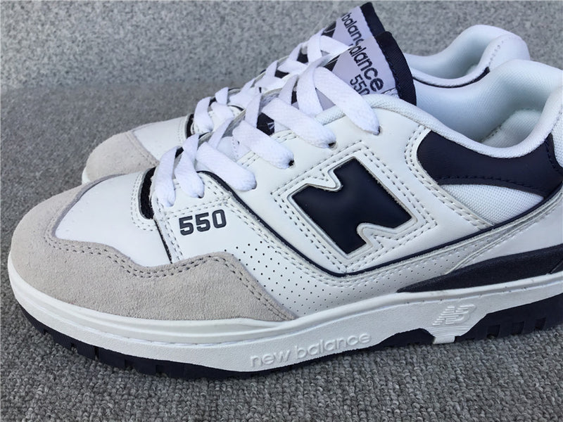 New Balance NB 550 White Navy