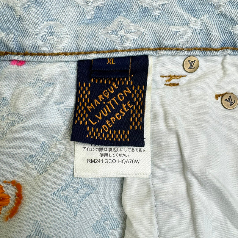 Calça Jeans Louis Vuitton Monogram Ready To Wear