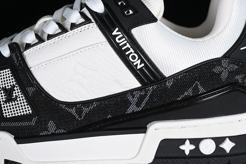 Louis Vuitton LV Trainer Black and White