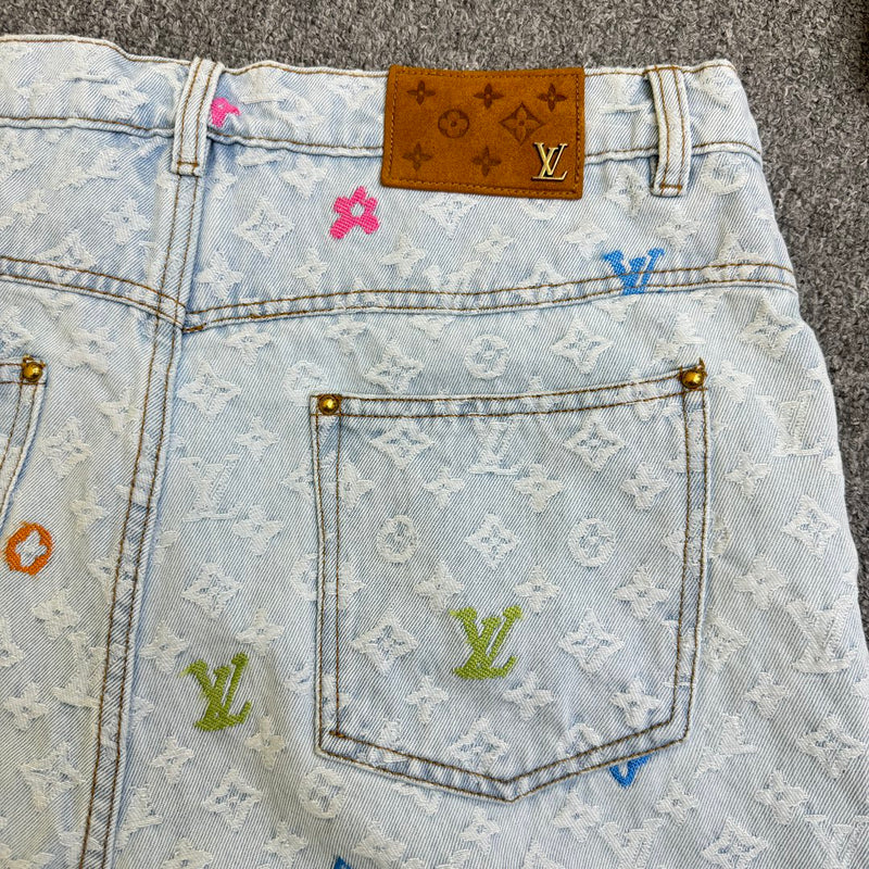 Calça Jeans Louis Vuitton Monogram Ready To Wear