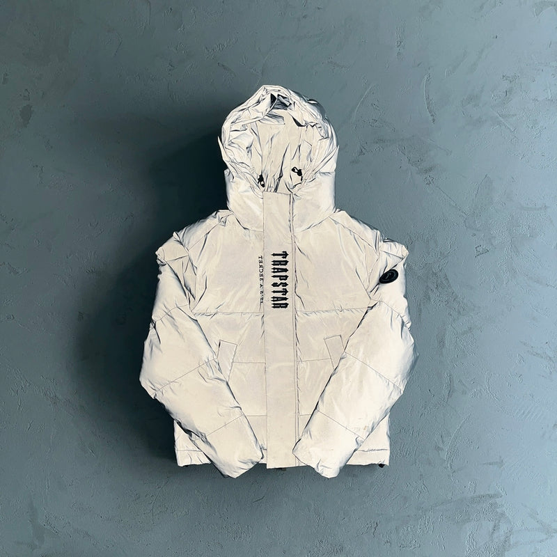 Jaqueta Trapstar “Decoded 2.0 Hooded Puffer Reflective”