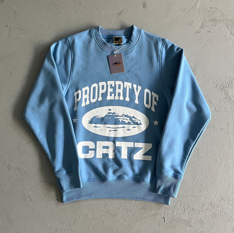 Moletom Corteiz “Property Set Blue”