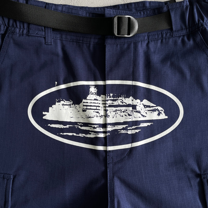 Bermuda Corteiz “Cargo Navy Shorts”